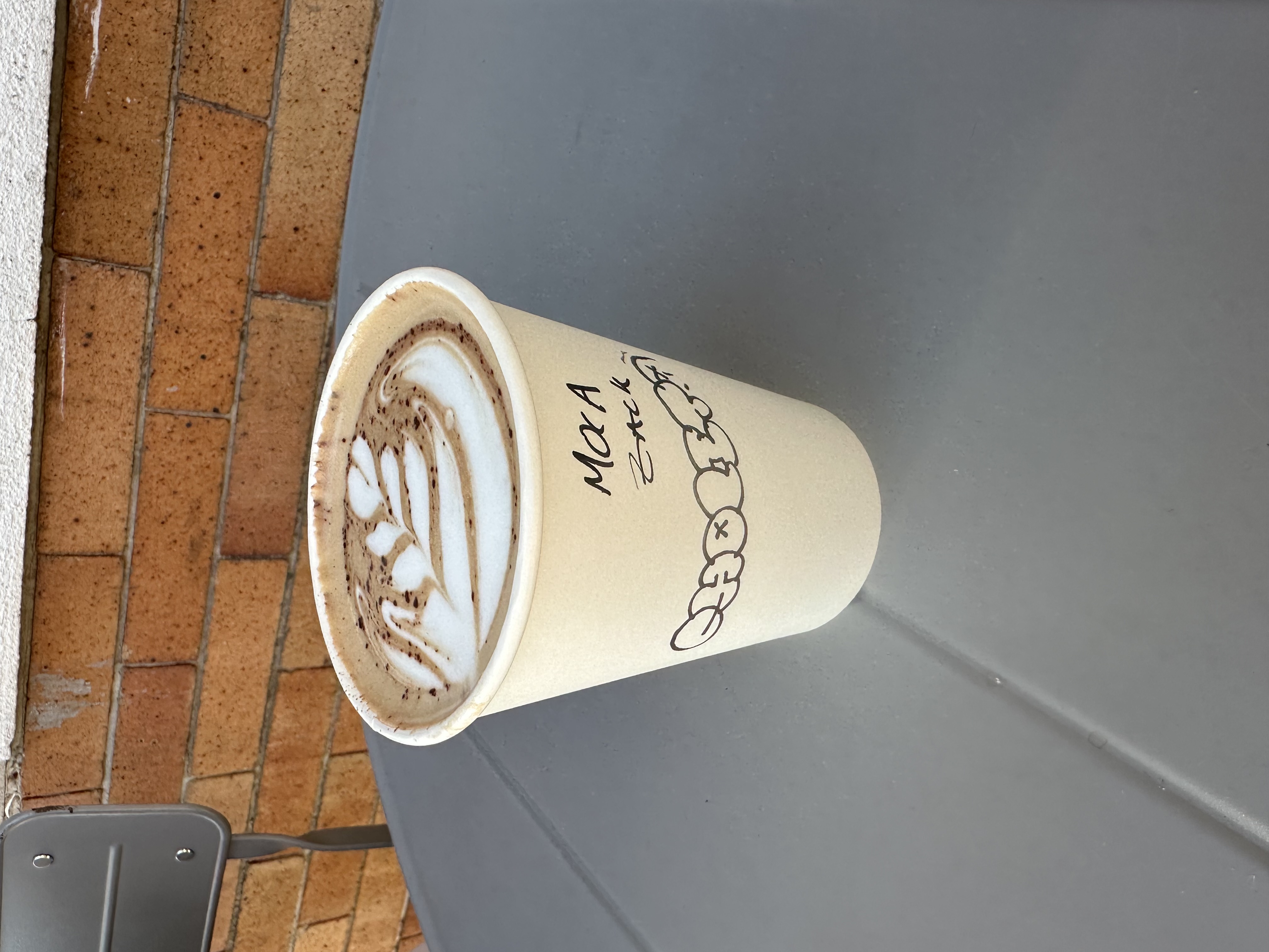 Iced drinks at Cholita cafe in Ridgewood Queens