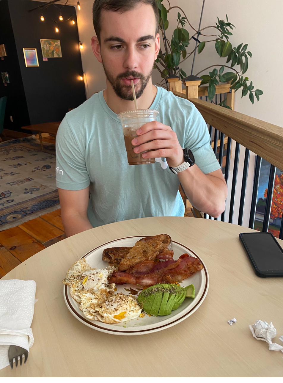 The Little breakfast at Iron Coffee Co in Hoosick NY