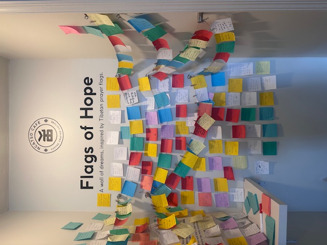 Inside Ngasto Cafe Woodside Queens