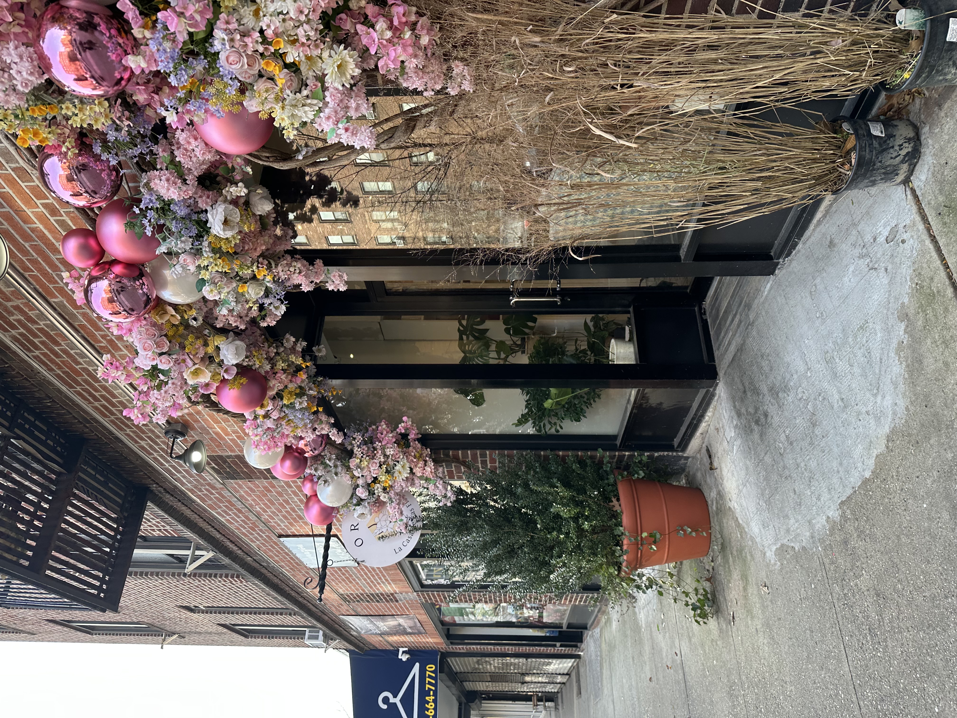 El Café at Ora flower shop and coffee in Sunnyside Queens