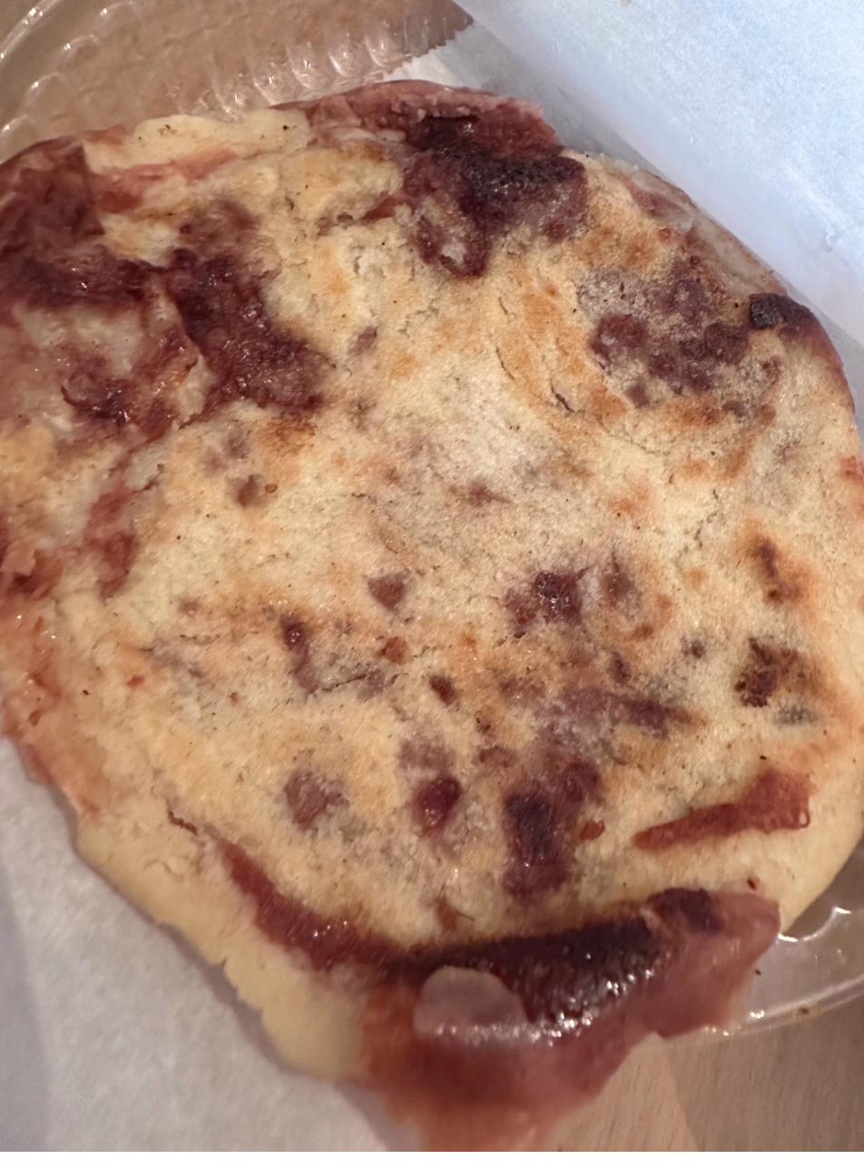 Zack holding the pickup bag